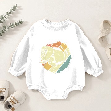 Discover Walrus Seal animal Baby Romper Sweatshirts