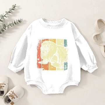 Discover Walrus Arctic animal Baby Romper Sweatshirts