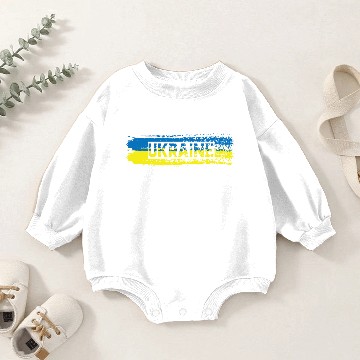 Discover Ukraine Baby Romper Sweatshirts