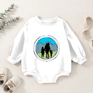 Discover Homeschool Adventure Dad Baby Romper Sweatshirts