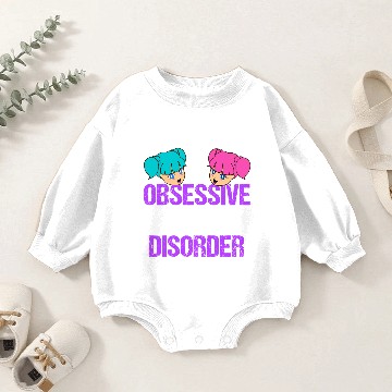 Discover Obsessive Anime Disorder Comic Con Baby Romper Sweatshirts