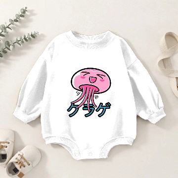 Discover Kawaii Jellyfish Baby Romper Sweatshirts