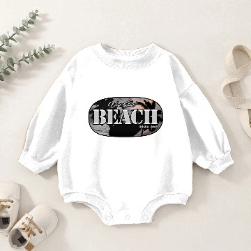 Discover West Coast Beach Baby Romper Sweatshirts