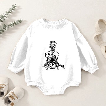 Discover scary demon gift Baby Romper Sweatshirts