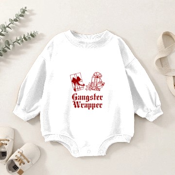 Discover Gangster Wrapper Baby Romper Sweatshirts