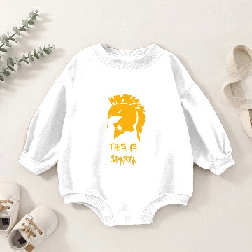 Discover THIS IS SPARTA Baby Romper Sweatshirts