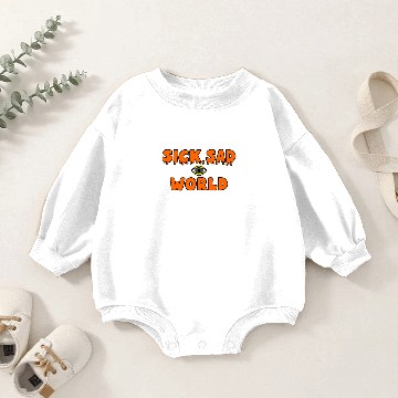 Discover Sick Sad World Baby Romper Sweatshirts
