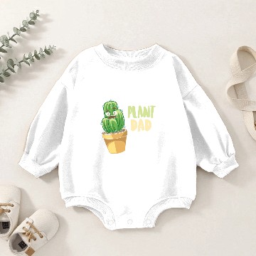 Discover Cool PLANTS Baby Romper Sweatshirts: Plant Dad