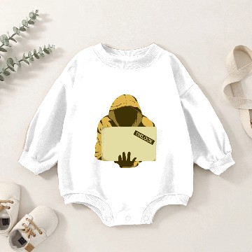 Discover Underground Vendetta hacker Baby Romper Sweatshirts