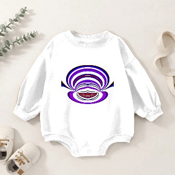 Discover Funny Smiley Face Baby Romper Sweatshirts