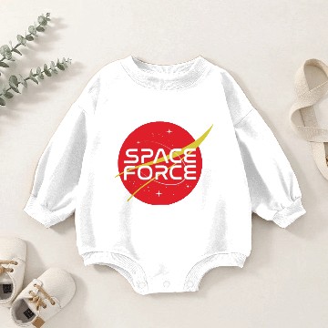 Discover Space Force United States Space Force Hawaiians Baby Romper Sweatshirts