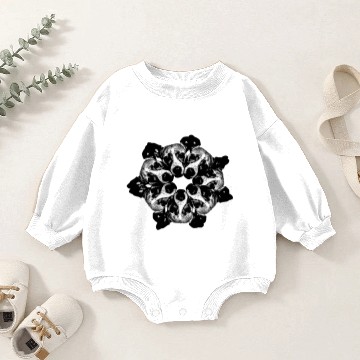 Discover Daisy Circle 1 Baby Romper Sweatshirts