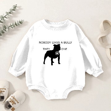 Discover Nobody likes a Bully Baby Romper Sweatshirts