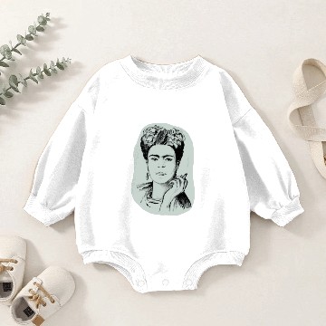 Discover Frida Kahlo Baby Romper Sweatshirts