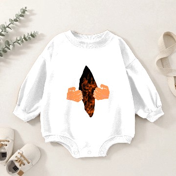 Discover fire brigade Design gift Baby Romper Sweatshirts