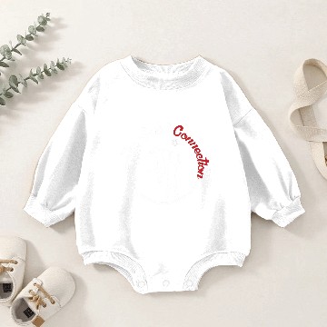 Discover Volleyball Solid connection Baby Romper Sweatshirts