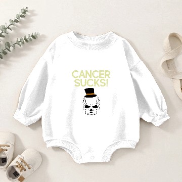Discover Cancer Sucks Baby Romper Sweatshirts