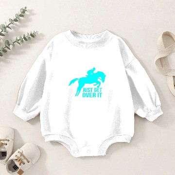 Discover Just Get Over It Baby Romper Sweatshirts