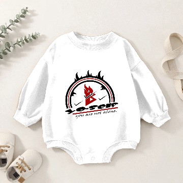 Discover YOU ARE NOT ALONE Baby Romper Sweatshirts