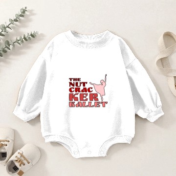 Discover The Nutcracker Ballet Dancer for dark square Baby Romper Sweatshirts