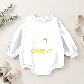Discover Funny hurdle Baby Romper Sweatshirts Baby Romper Sweatshirts - Just get over it