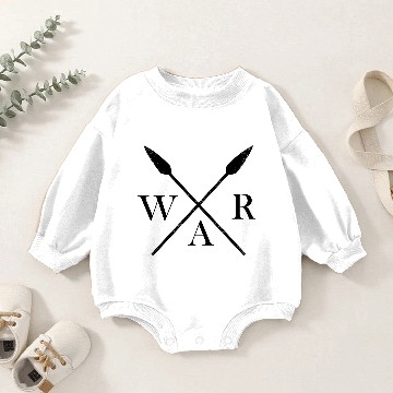 Discover War (Sparta) Baby Romper Sweatshirts