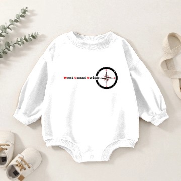 Discover west coast swing swingdance dancing wcs compass Baby Romper Sweatshirts