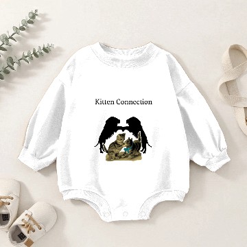 Discover Kitten Connection - Cat Playground Baby Romper Sweatshirts