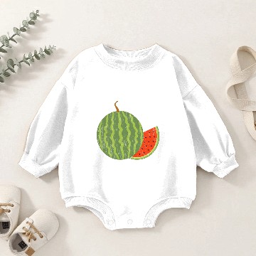 Discover melon gift delicious sweet cores Baby Romper Sweatshirts
