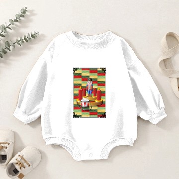 Discover NUTCRACKER AND CANDLE DESIGN! GIFT IDEA FOR XMAS Baby Romper Sweatshirts