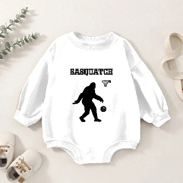 Discover Sasquatch Basket Baby Romper Sweatshirts