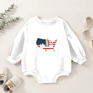 Discover Space Force Baby Romper Sweatshirts USA Armed Forces Distressed Shir