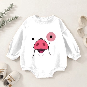 Discover Waddles 1 Baby Romper Sweatshirts