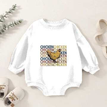 Discover chicken cock rooster Baby Romper Sweatshirts