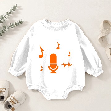Discover microphone Baby Romper Sweatshirts