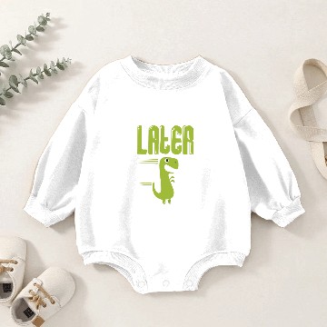 Discover Later Alligator Baby Romper Sweatshirts