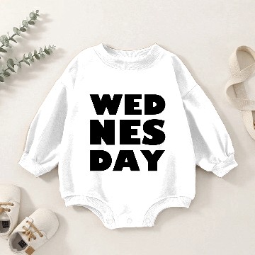 Discover Wednesday Baby Romper Sweatshirts