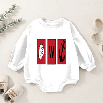 Discover You re a W anchor Baby Romper Sweatshirts