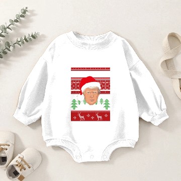 Discover Make Christmas Great Again Baby Romper Sweatshirts