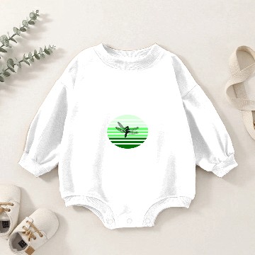 Discover dragonfly Baby Romper Sweatshirts