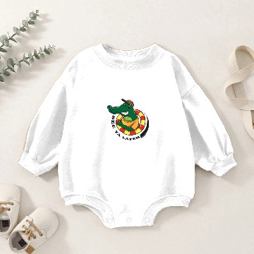 Discover See Ya Later - Alligator Baby Romper Sweatshirts