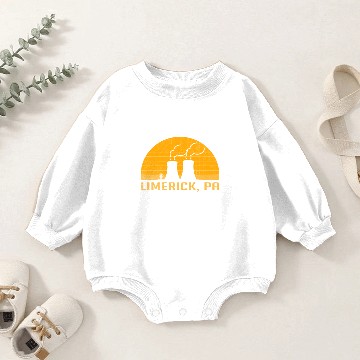 Discover Retro Limerick Pennsylvania Baby Romper Sweatshirts