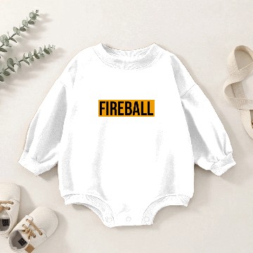Discover Fireball Made Me Do It Baby Romper Sweatshirts Funny Party Drinking