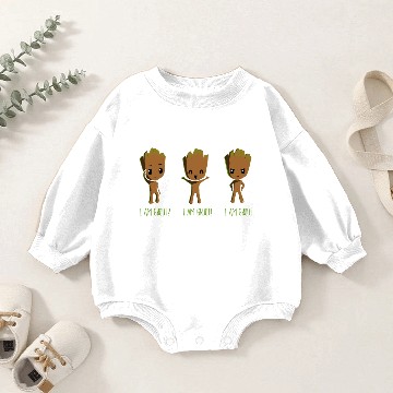 Discover I Am Groot Baby Romper Sweatshirts