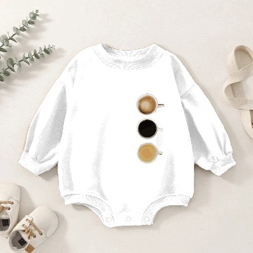 Discover Coffee traffic light Baby Romper Sweatshirts