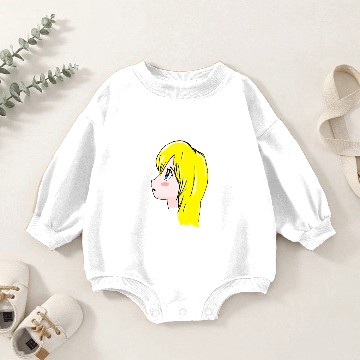 Discover Manga - Notice Me Senpai Baby Romper Sweatshirts
