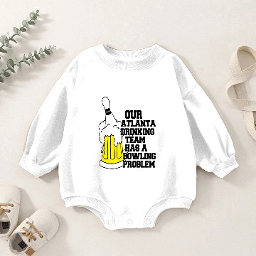 Discover Atlanta bowling problem Baby Romper Sweatshirts