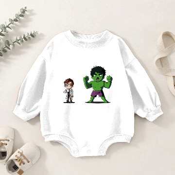 Discover Hulk Crash Baby Romper Sweatshirts