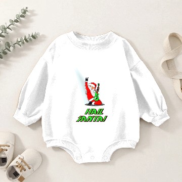 Discover Hail Santa Baby Romper Sweatshirts