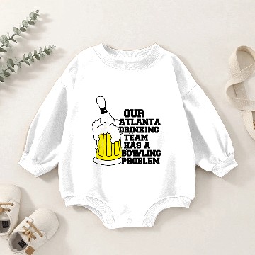Discover atlanta bowling problem Baby Romper Sweatshirts